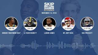 UNDISPUTED Audio Podcast (11.14.18) with Skip Bayless, Shannon Sharpe & Jenny Taft | UNDISPUTED