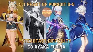 Feast of Pursuit D-5 C0R1 Ayaka | Genshin Impact