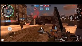 World War heroes WW2 fps Android gameplay