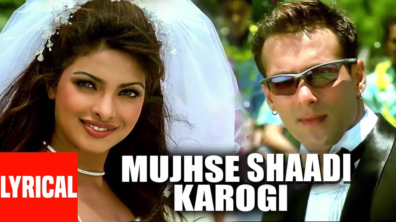 Lyrical Video : Mujhse Shaadi Karogi Title Track Salman Khan, Akshay ...