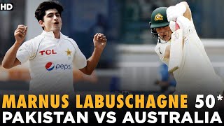 Marnus Labuschagne 50* Runs | Pakistan vs Australia | 1st Test Day 3 | PCB | MM2L