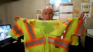 The difference between class 2 and 3 safety vests