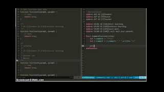 Vim workflow - function commenting part 1