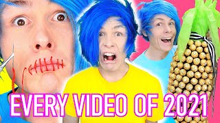 EVERY ROBBY VIDEO OF 2021 | GIANT ROBBY LIFE HACK, CRAFTS AND MAKEUP COMPILATION (part 1)