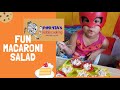 Portia Kids Cooking: Easy Macaroni Salad Recipe for Kids