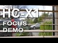 HC-X1 Focus speed and functions (auto & manual)