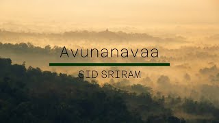 Avunanavaa - Lyric Video| Ori Devuda| Vishwak Sen,Mithila| Ashwath Marimuthu| Leon James| Sid Sriram