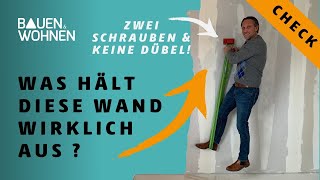 Fertighaus bauen: Was hält eine Wand im Haus wirklich? Hausbau und Besonderheiten beim Wandaufbau