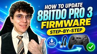 How To Update Firmware On 8BitDo Pro 3 Controller - Step-By-Step