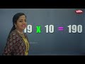 table of 19 in hindi 19 का पहाड़ा multiplication tables hindi learning video pebbles hindi