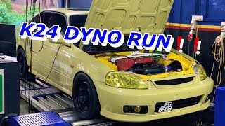 Dyno Battle - Honda EK9 Kswap VS CRX