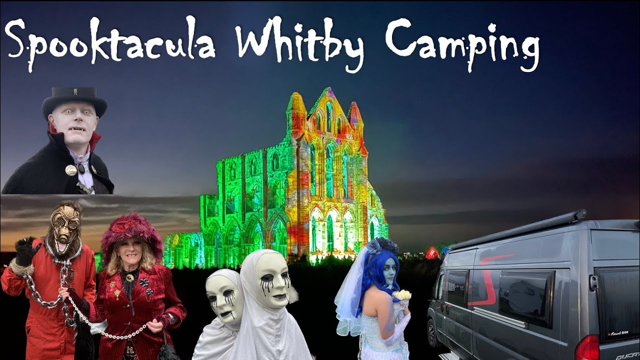 WHITBY GOTH And HALLOWEEN WEEKEND Vanlife Camping October 2022 - YouTube