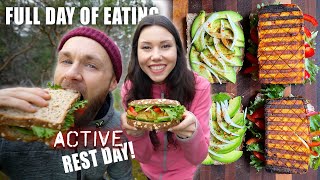 WHAT I EAT ON AN ACTIVE REST DAY | 3 AMAZING VEGAN RECIPES!