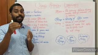 Using Python Libraries || Modules in Python || CBSE Plus Two Computer Science