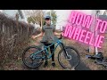 How To Wheelie A Mountain Bike! (Easy Way)