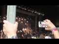 a snippet of the lumineers at Roskilde festival