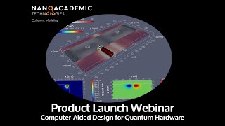 Finite element modeling for computer-aided design of quantum technology hardware.