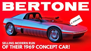 BERTONE Selling Modern Version of their 1969 Autobianchi Concept Car! | 500 BHP Bertone Runabout