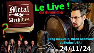 Le LIVE du dimanche ! (On découvre des groupes au hasard...)