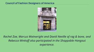 Council of Fashion Designers of America