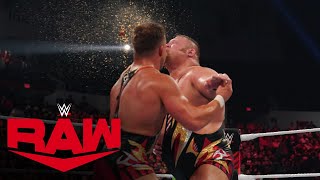 Otis pukes all over Chad Gable: Raw, July 4, 2022