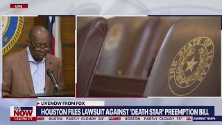 Houston files a lawsuit against the state of Texas over "Death Star" bill