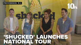 Cast and crew of musical comedy ‘Shucked’ on launching national tour