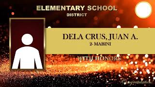 Cool Powerpoint Layout for Recognition/Graduation with Video Background (Red)