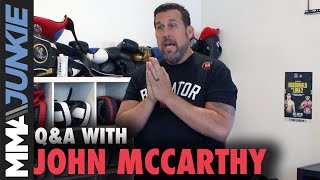 John McCarthy: Referees should consider what's best for the fighter