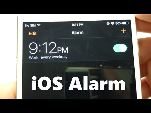 iPhone 7 How to Set Alarm iOS 10 iPhone 7 How to Set Alarm iOS 10
