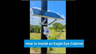 How to install an Eagle Eye Cabinet