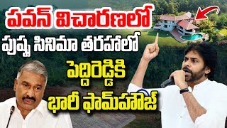 LIVE🔴:పవన్ విచారణలో..పుష్ప సినిమా తరహాలో పెద్దిరెడ్డి కి..భారీ ఫామ్ హౌజ్ || Pawan Vs PeddiReddy