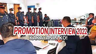 PROMOTION INTERVIEW