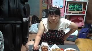 bj복부인 똥집후라이트 양념똥집 간장똥집 먹방 mukbang