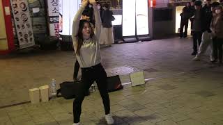 JHKTV] kagawa(日本)\u0026 hyojin Hongdae kpopdance LOVE DIVE(IVE)홍대케이팝카가와와\u0026효진 러브다이브