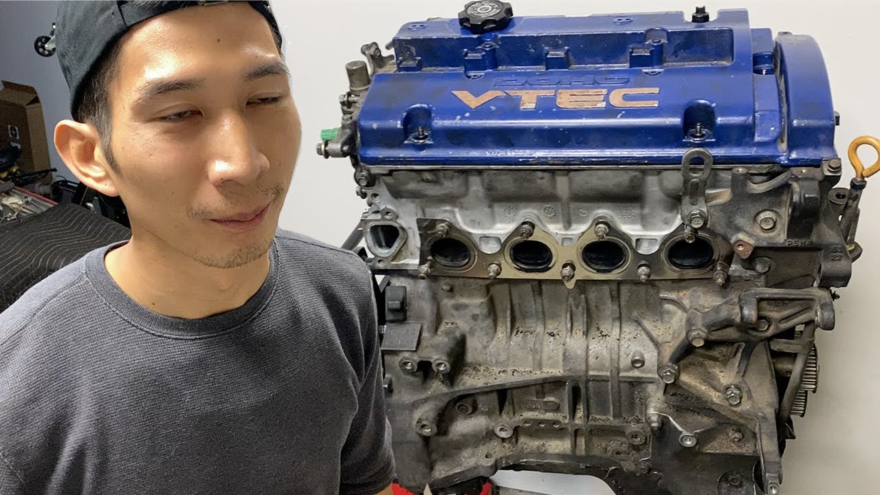 Tearing Down My H22 Motor Youtube