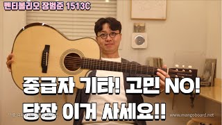 올솔리드 기타 당장 이거사세요! 벤티볼리오 장범준1513c 모델!