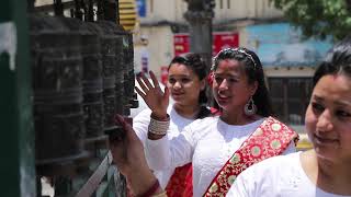 विश्वया शान्ति यायेत झाम्ह श्री बुद्ध भगवान  ||Bishwo ya Shanti || Buddha Bhajan ||Cover Dance Video