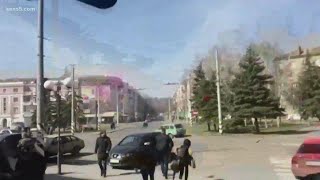 50 dead in Russian rocket attack at a train station in Ukraine