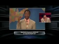 Stephen A. Smith reacts to Jay Pharoah's SNL Impression