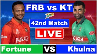 BPL Live: Khulna Tigers vs Fortune Barishal Match Live commentary | KHT vs FRB live Score