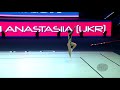 KURASHVILI Anastasiia (UKR) - 2021 Aerobic Worlds, Baku (AZE) Qualifications Individual Women