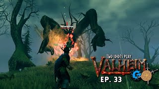 Lookin’ for Abbies | Two Idiots Play Valheim | Ep. 33 | w/ Glitchy