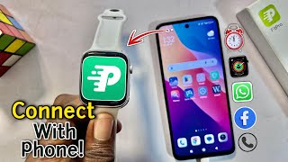 How to Setup And Connect Fitpro Smartwatch to Phone!