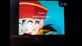 dragonballz all English American ending credits original Funimation dub(Funimation dvd singles)