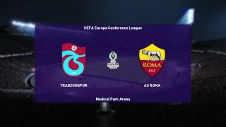 ⚽ Trabzonspor vs Roma ⚽ | UEFA Europa Conference League (19/08/2021) | PES 2021