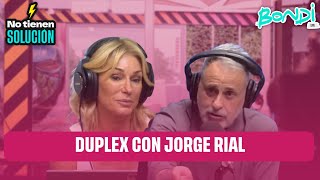 JORGE RIAL CON YANINA LATORRE Y LIZARDO PONCE EN #NOTIENENSOLUCIÓN