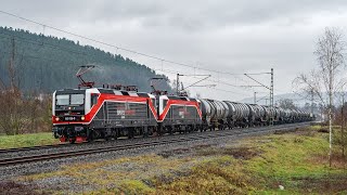 US Army Militärzug, Budamar Vectron, Dampfsonderzug, Mess VT 612, BR 140 uvm auf der Frankenwaldbahn