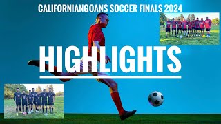 HIGHLIGHTS CaliforniaGoans Soccer Final 2024 / Prize Distribution