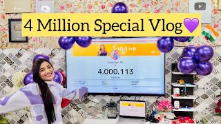 4 Million Celebration 🎉 | SAMREEN ALI VLOGS